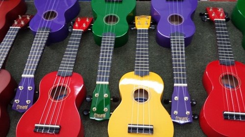 ukuleles